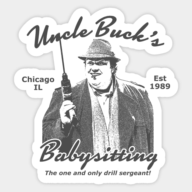 Uncle Buck's Babysitting Sticker by Bigfinz